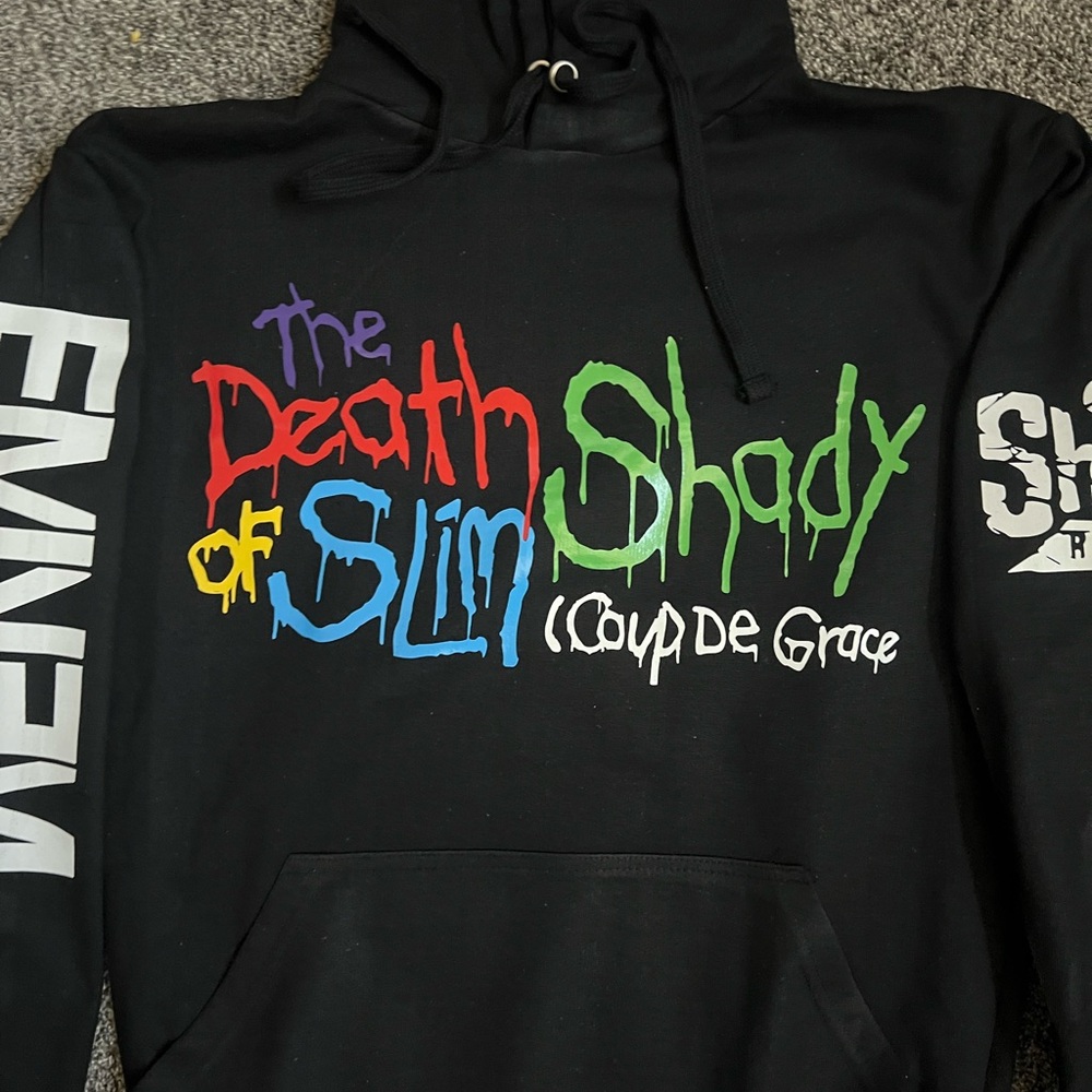 Eminem The Death of Slim Shady Pullover RARE Hoodie New S-5XL Fast … - Picture 7 of 10
